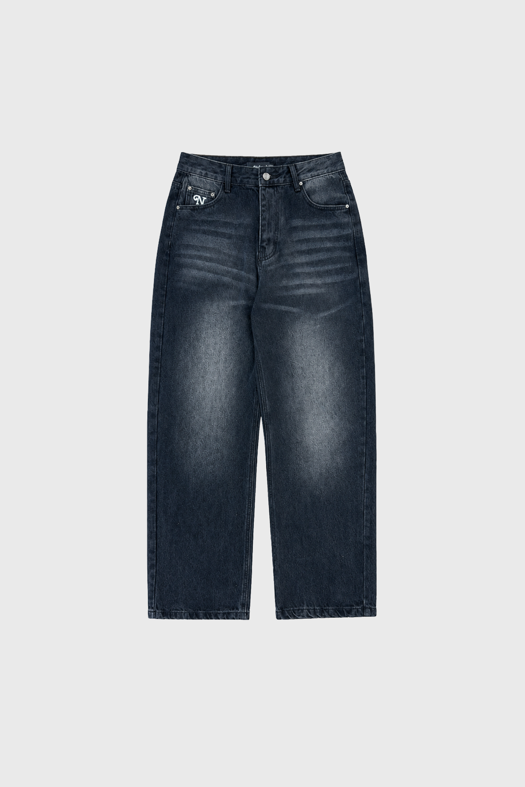 Big N Baggy Jeans Washed Black