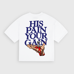 Jesus Christ White Boxy Tee