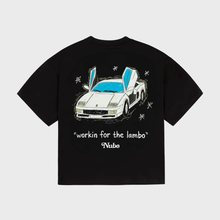Cargar imagen en el visor de la galería, Lambo Black Boxy Tee