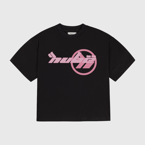 Homogenic Black Boxy Tee