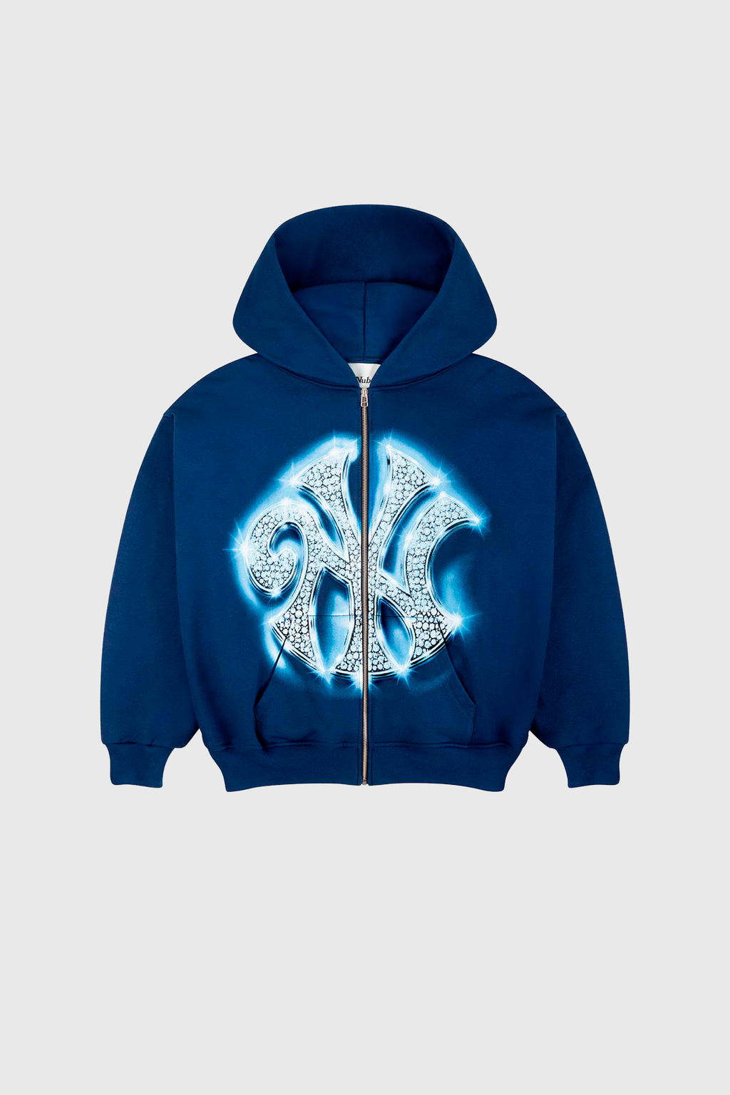 Nubees Bling Zip Hoodie Navy