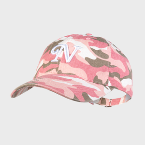 Big N Pink Camo Dad Cap