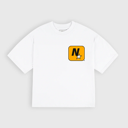 San Andreas White Boxy Tee