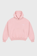 Heavy Basic Boxy Hoodie Baby Pink