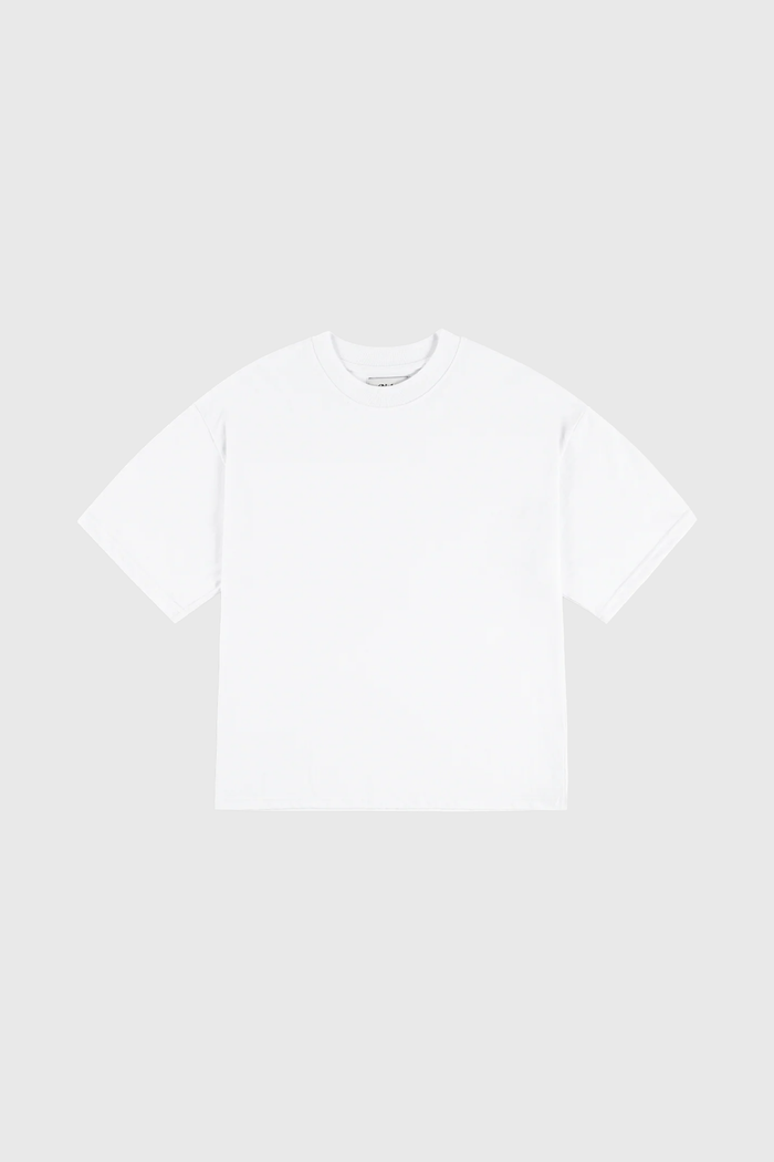 Basic Boxy Tee - White
