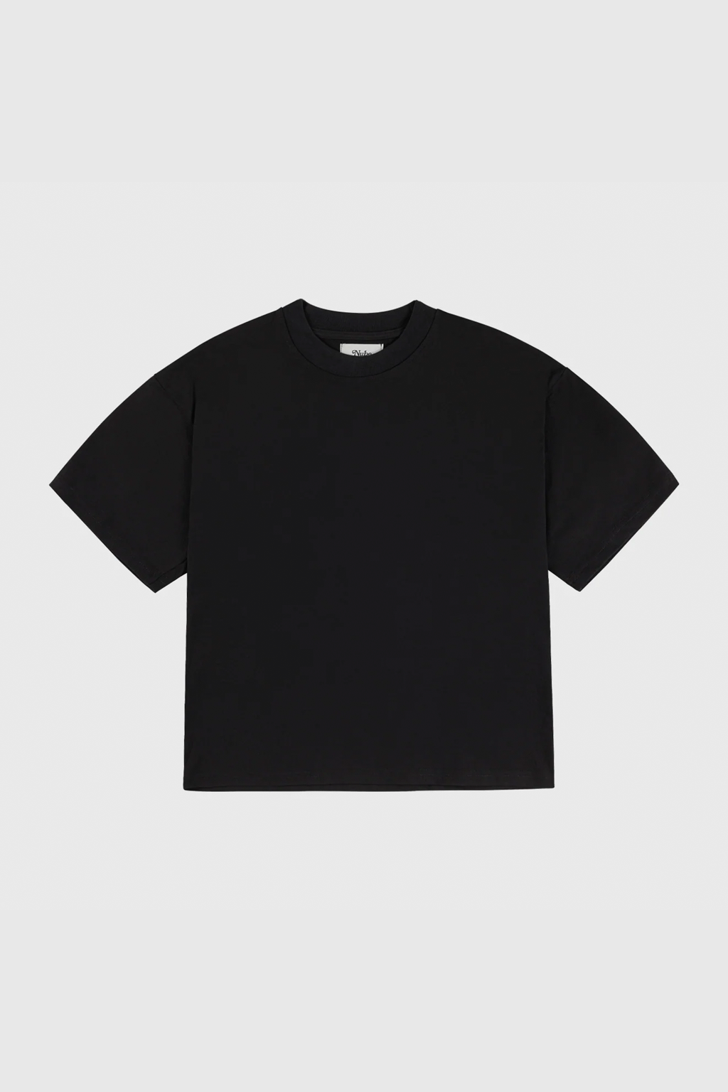 Basic Boxy Tee - Black