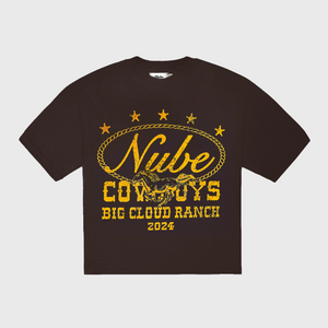 Big Cloud Ranch Brown Boxy Tee