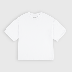 Real Boxy Tee - White