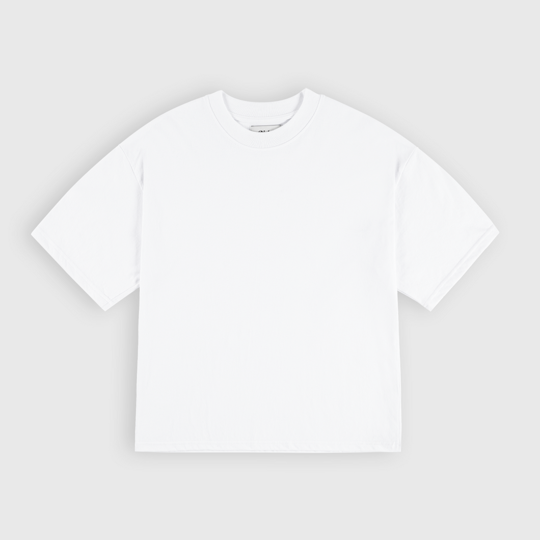Real Boxy Tee - White