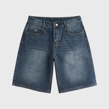 Cargar imagen en el visor de la galería, Small N Baggy Shorts Dark Washed