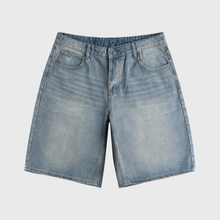 Cargar imagen en el visor de la galería, Small N Baggy Shorts Light Washed
