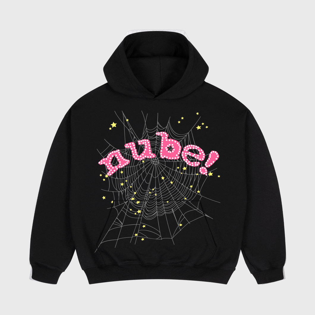 Thugger Black Boxy Hoodie