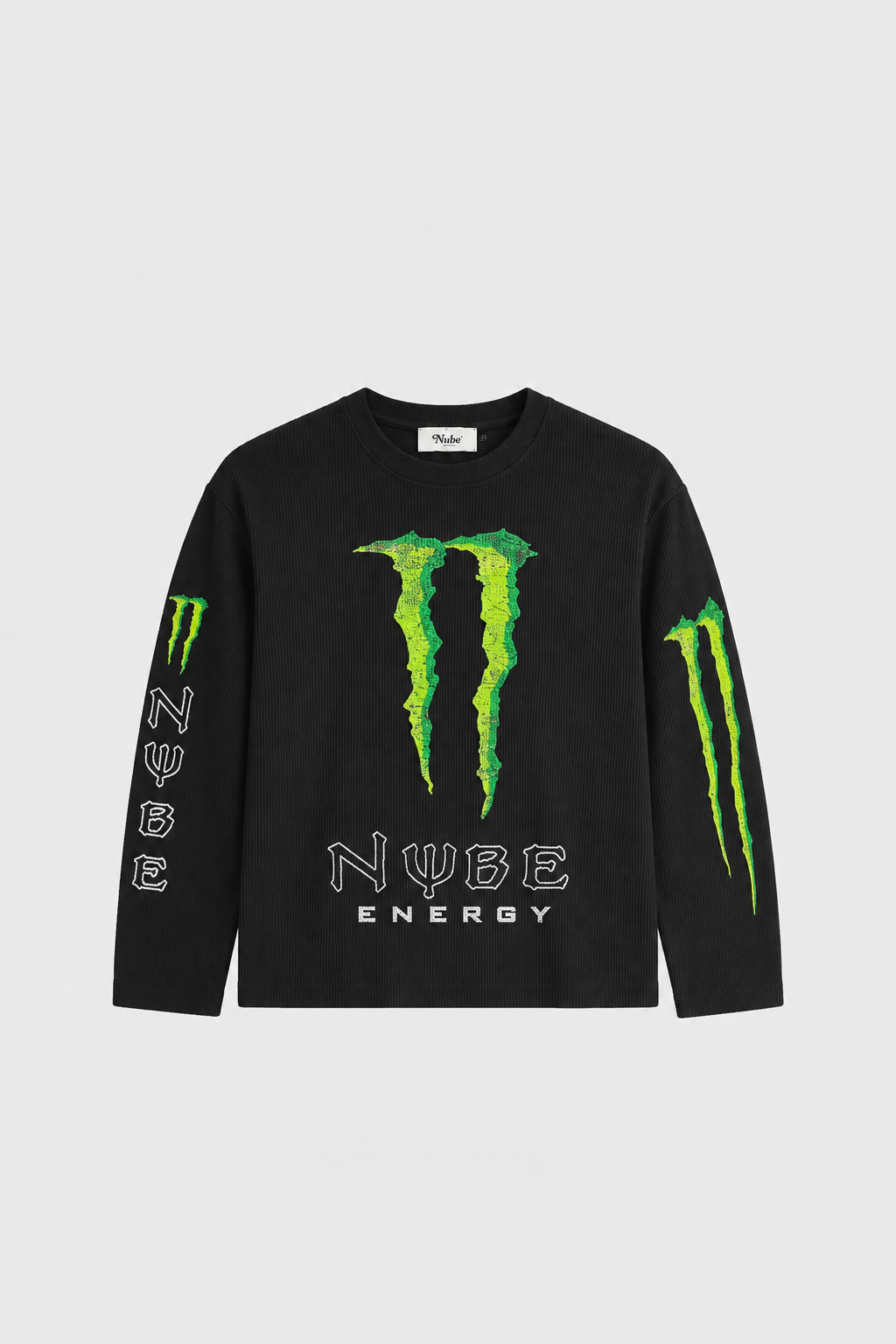 Energy Waffle Long sleeve Black