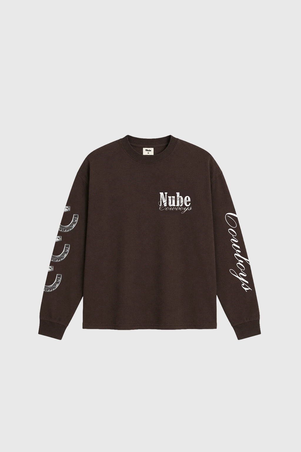 Nube Cowboys Brown Long Sleeve Tee